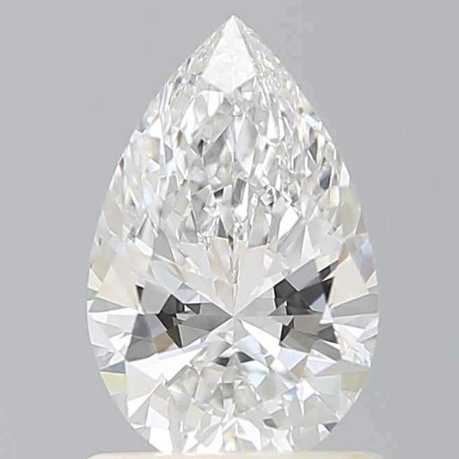1.08ct Pear F VVS2 Lab Created Diamond