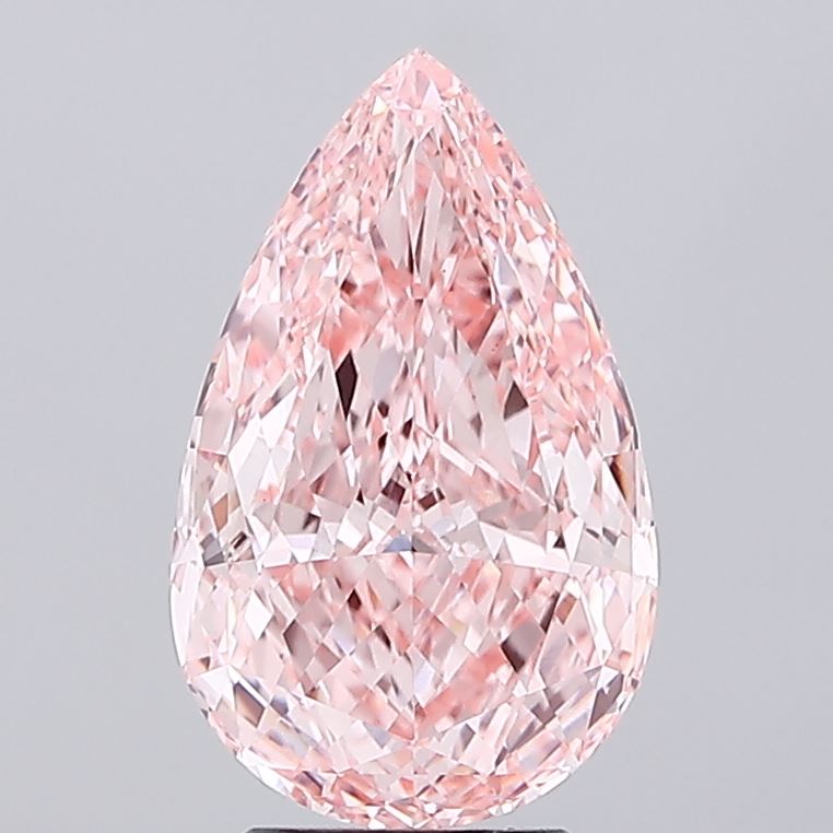 4.2ct Pear VS1 Lab Created Diamond