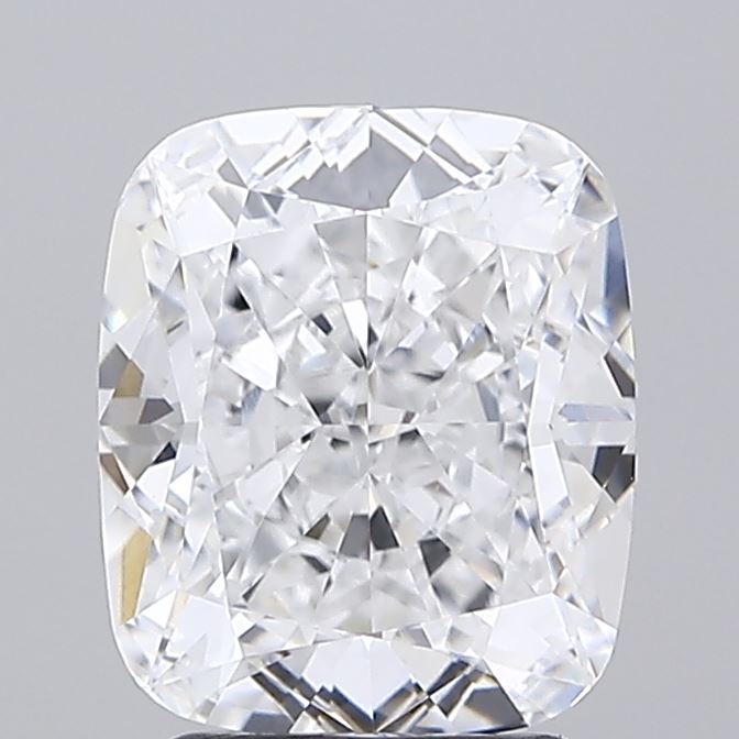 3.06ct Cushion D VVS1 Lab Created Diamond