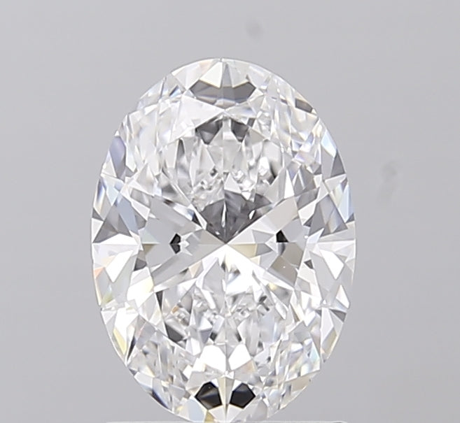 1.51ct Oval D VVS2 Lab Created Diamond