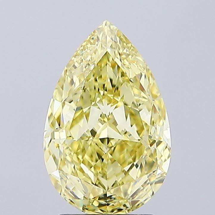 3.01ct Pear VVS2 Lab Created Diamond