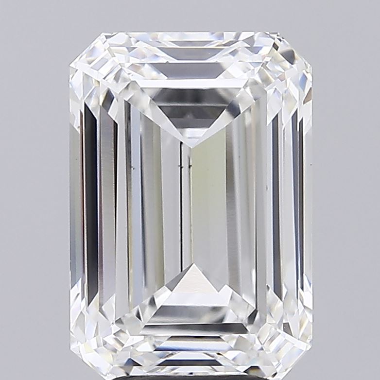 4.98ct Emerald E VS1 Lab Created Diamond