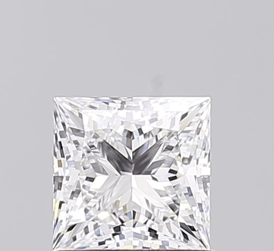 1.09ct Princess D VVS2 Lab Created Diamond