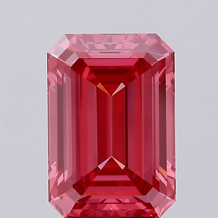 4.06ct Emerald VS2 Lab Created Diamond