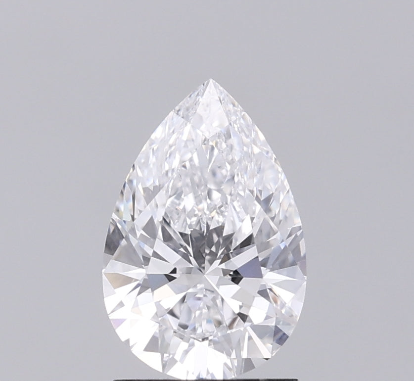 1.51ct Pear D VVS1 Lab Created Diamond