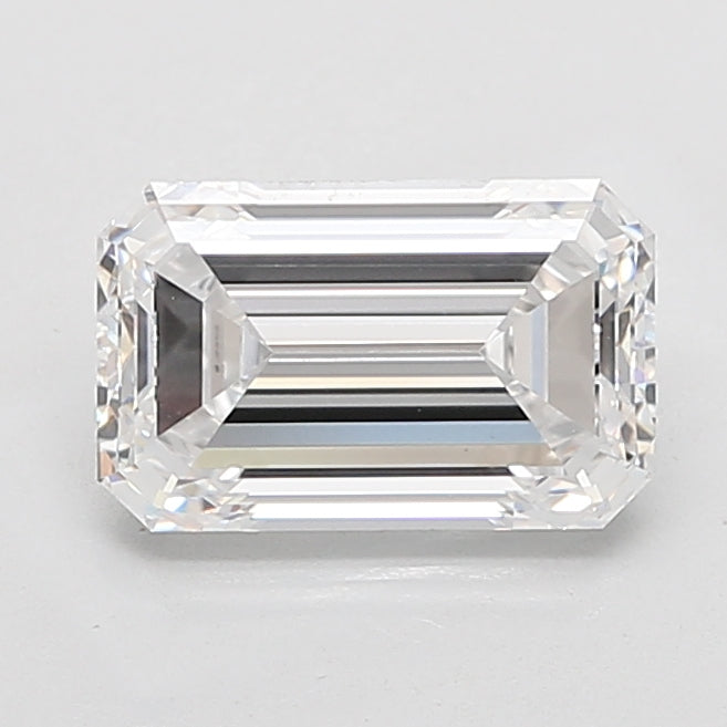 4ct Emerald D VVS2 Lab Created Diamond