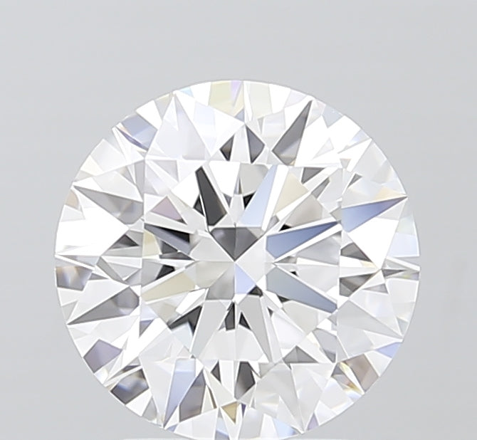 2.56ct Round D IF Lab Created Diamond