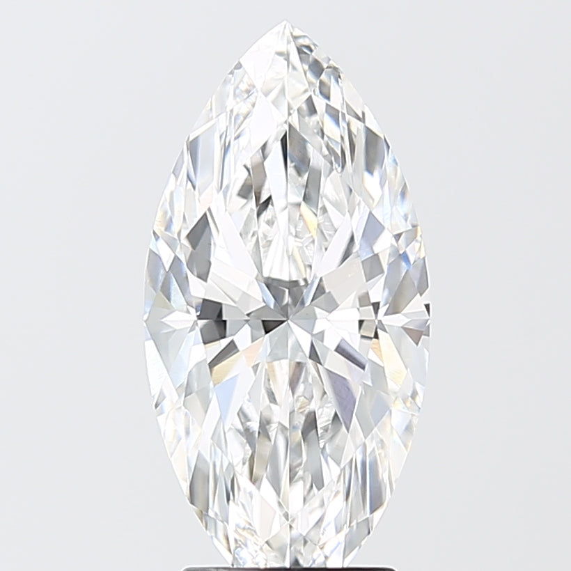 3.01ct Marquise E VVS2 Lab Created Diamond