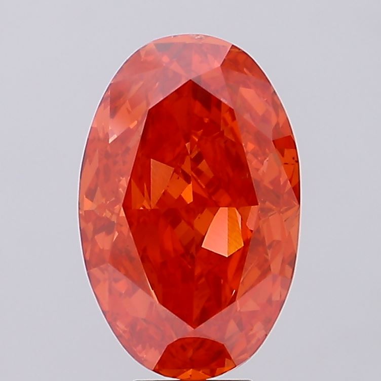 11.09ct Oval VS2 Lab Created Diamond