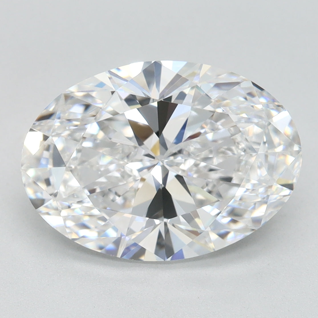 3.05ct Oval D VVS1 Lab Created Diamond
