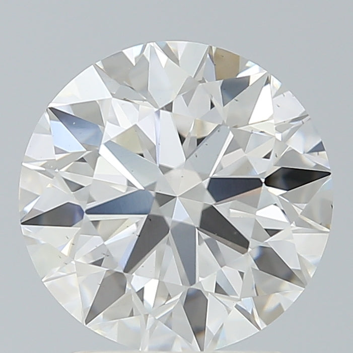2.43ct Round F VS2 Lab Created Diamond