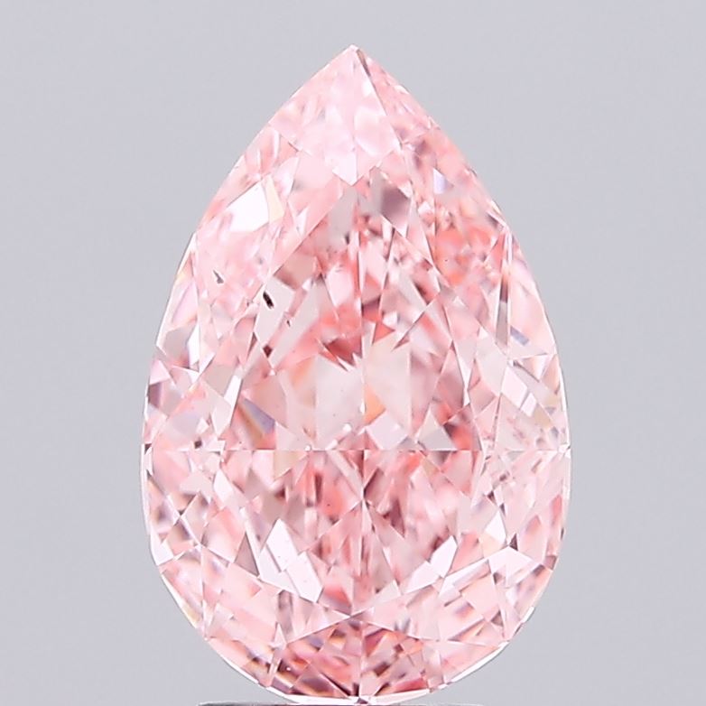 3.77ct Pear VS2 Lab Created Diamond