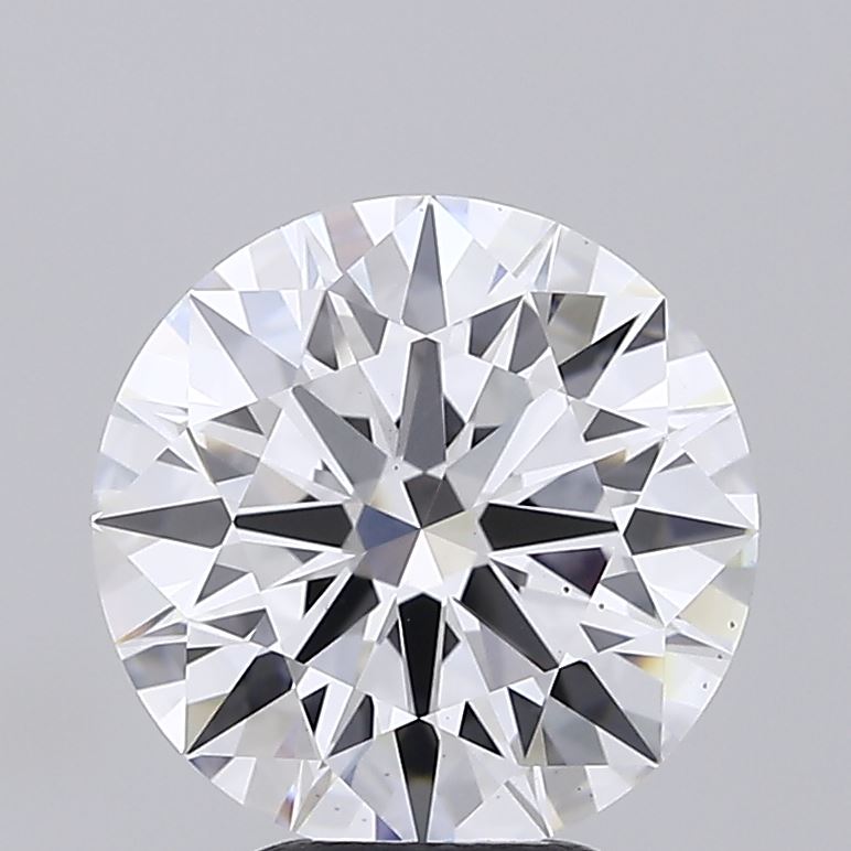 2.88ct Round D VS1 Lab Created Diamond