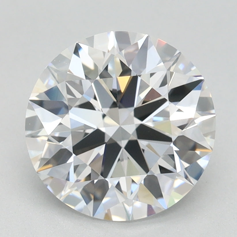 1.76ct Round D IF Lab Created Diamond