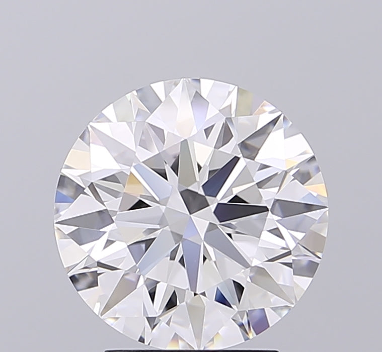 3.1ct Round D VVS2 Lab Created Diamond