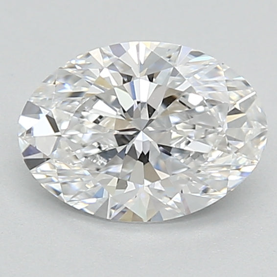 0.9ct Oval D VVS2 Lab Created Diamond