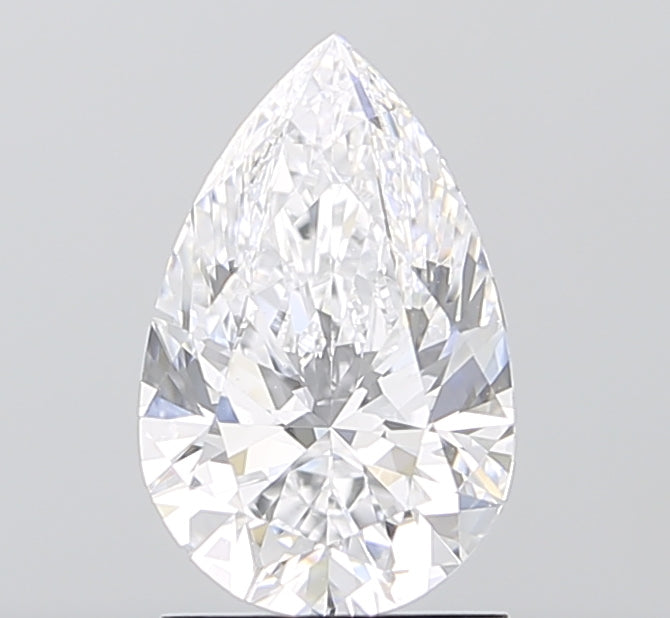 1.54ct Pear D VVS2 Lab Created Diamond