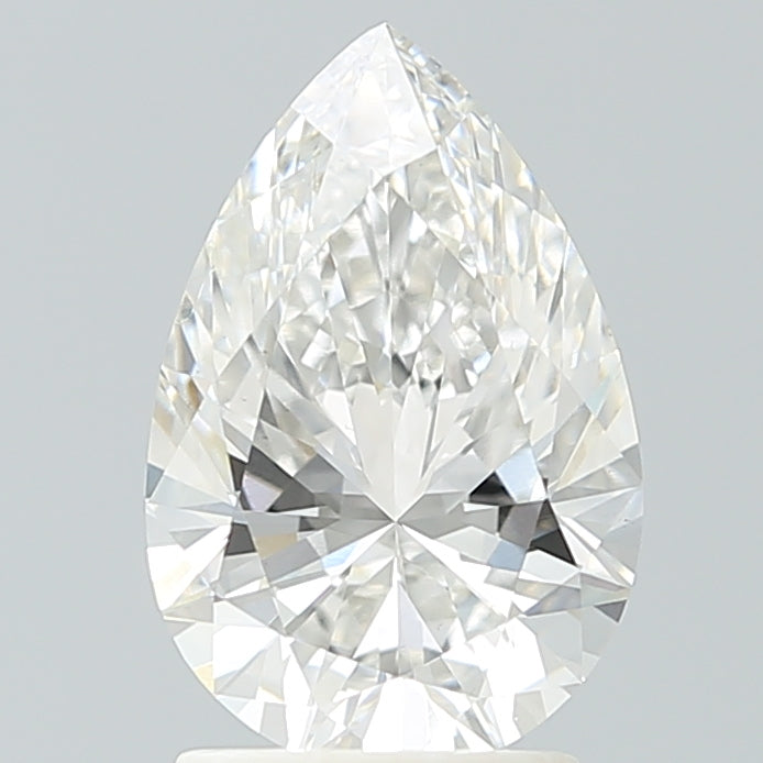 2.19ct Pear F VS1 Lab Created Diamond