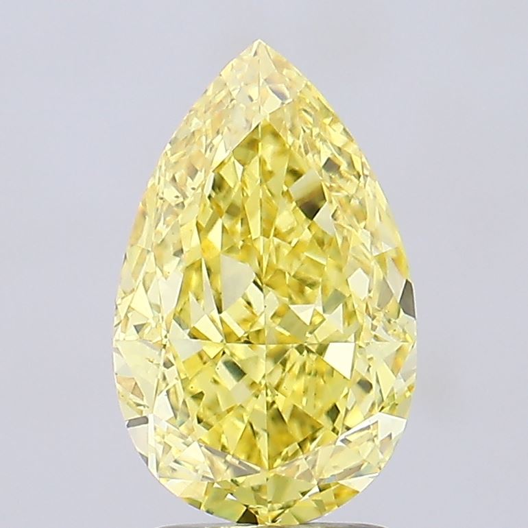 3.2ct Pear VS1 Lab Created Diamond