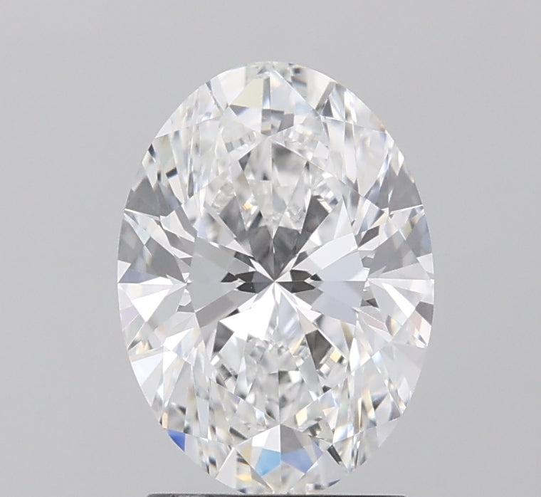 2.01ct Oval E VVS2 Lab Created Diamond