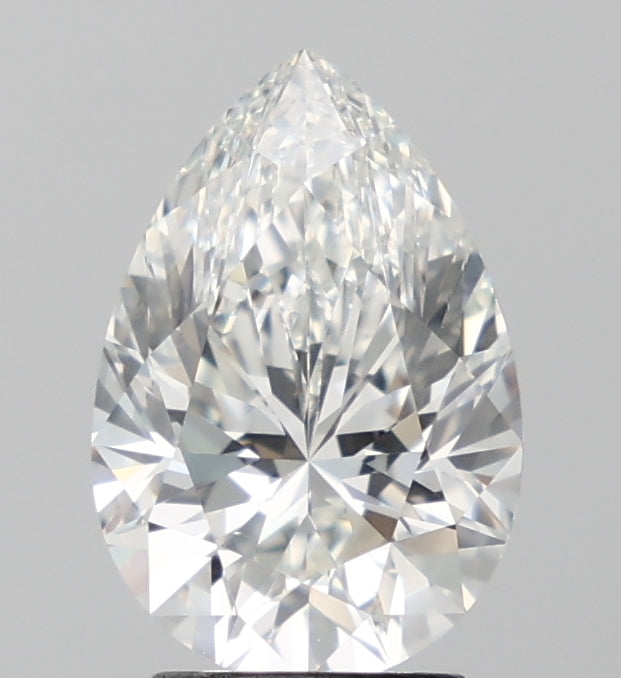 3.01ct Pear F VS1 Lab Created Diamond