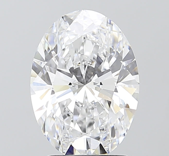 2.04ct Oval D VVS1 Lab Created Diamond
