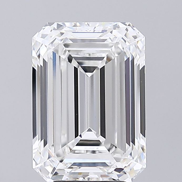 5.08ct Emerald F VVS2 Lab Created Diamond