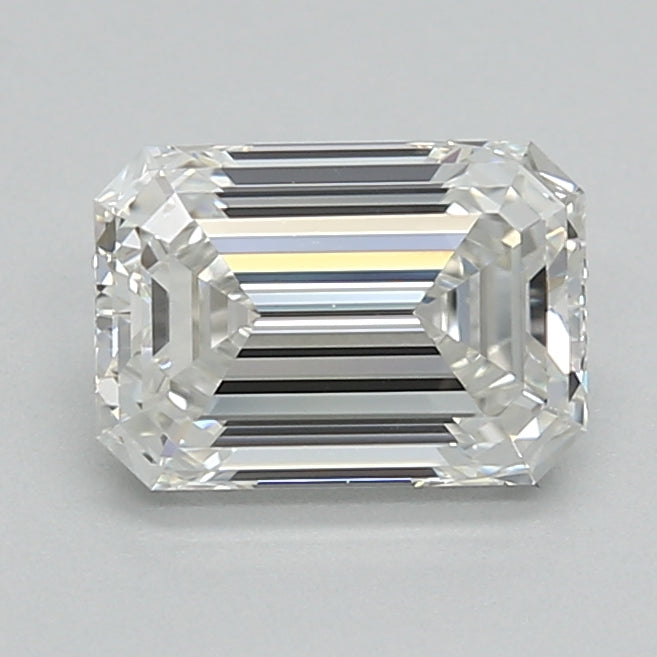 0.96ct Emerald F VS1 Lab Created Diamond