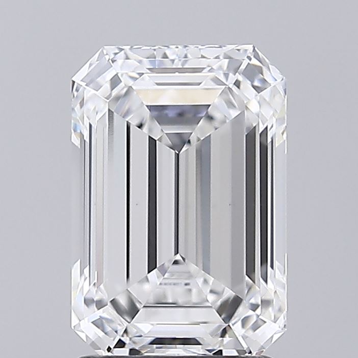 2.04ct Emerald F VS1 Lab Created Diamond