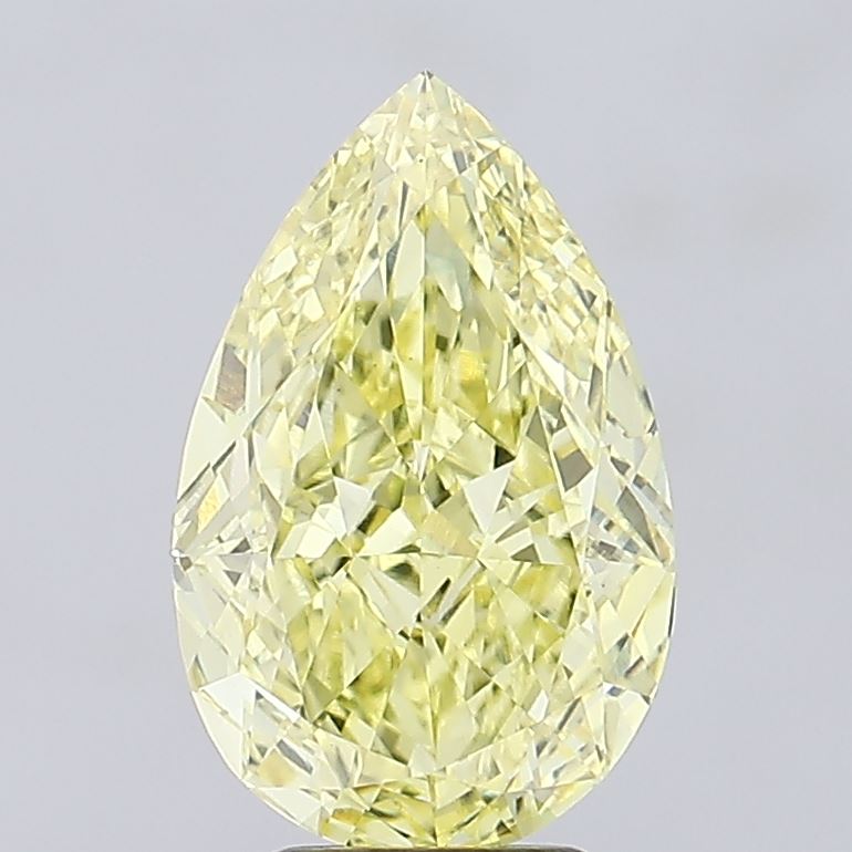 5.23ct Pear VVS2 Lab Created Diamond