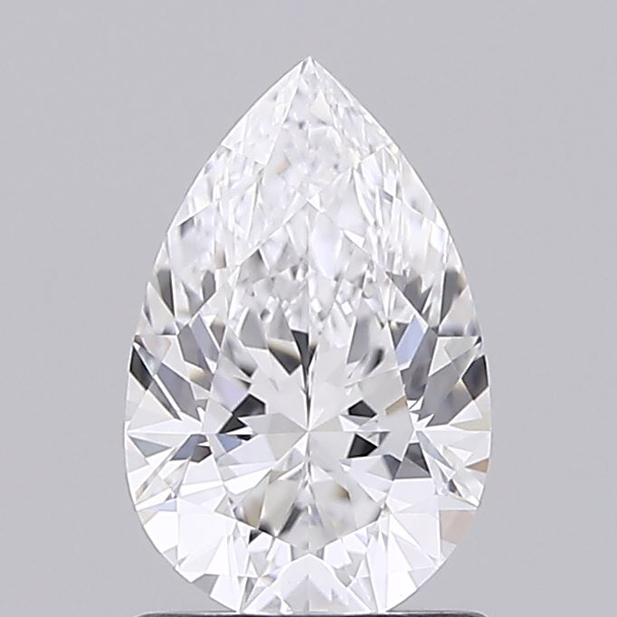 1.08ct Pear E VVS1 Lab Created Diamond