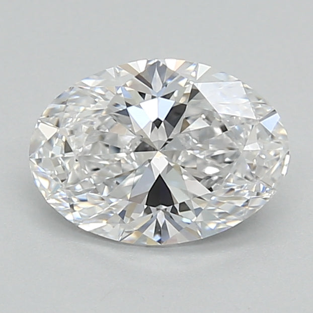 0.91ct Oval D VVS2 Lab Created Diamond