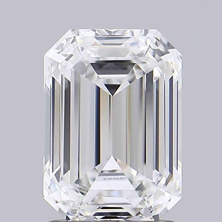 1.7ct Emerald E VVS1 Lab Created Diamond