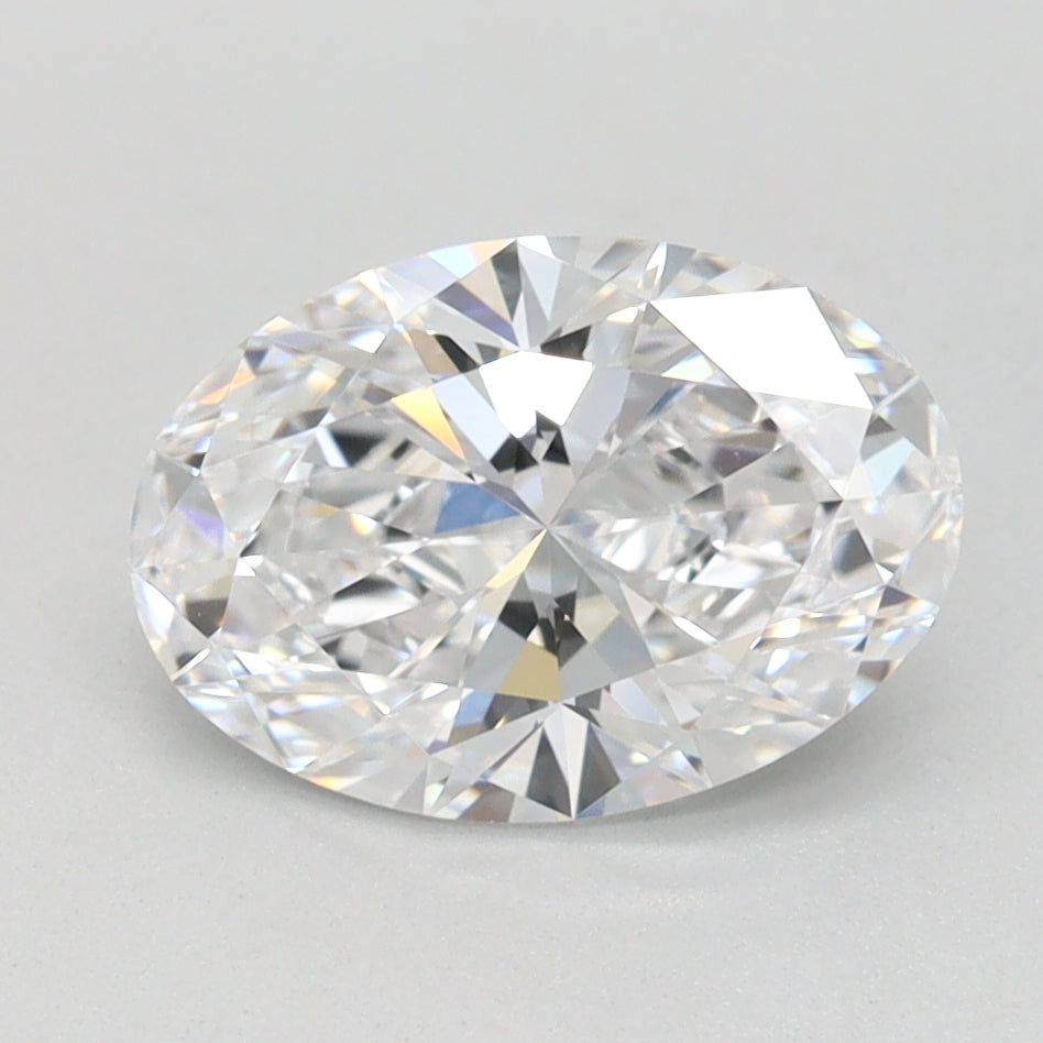 1.32ct Oval D VVS1 Lab Created Diamond