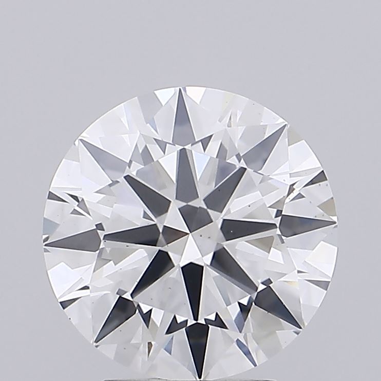 2.82ct Round F VS2 Lab Created Diamond