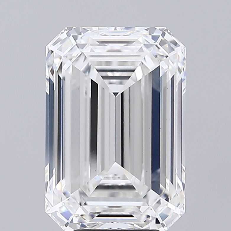 7.19ct Emerald F VVS2 Lab Created Diamond