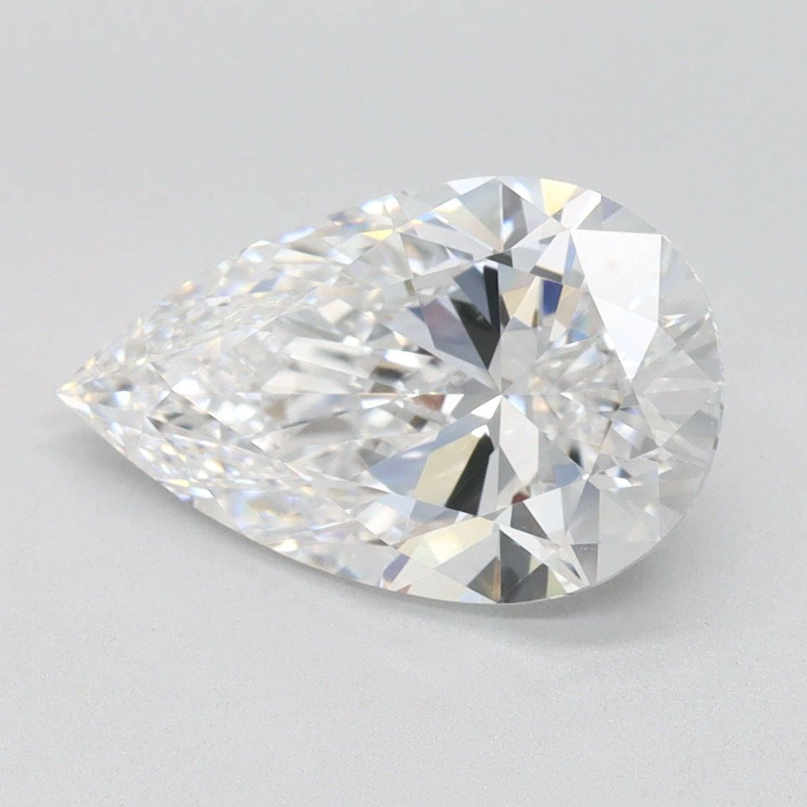 2.05ct Pear D VVS1 Lab Created Diamond