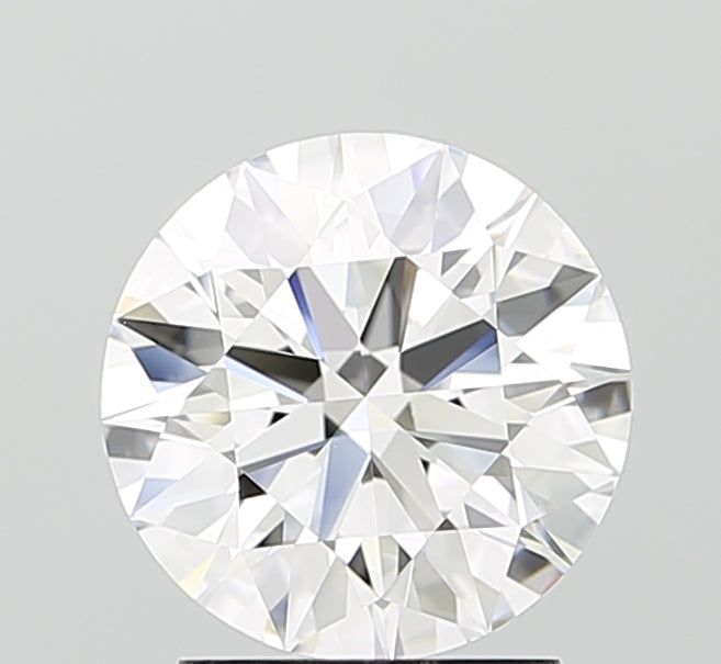 2.07ct Round D IF Lab Created Diamond