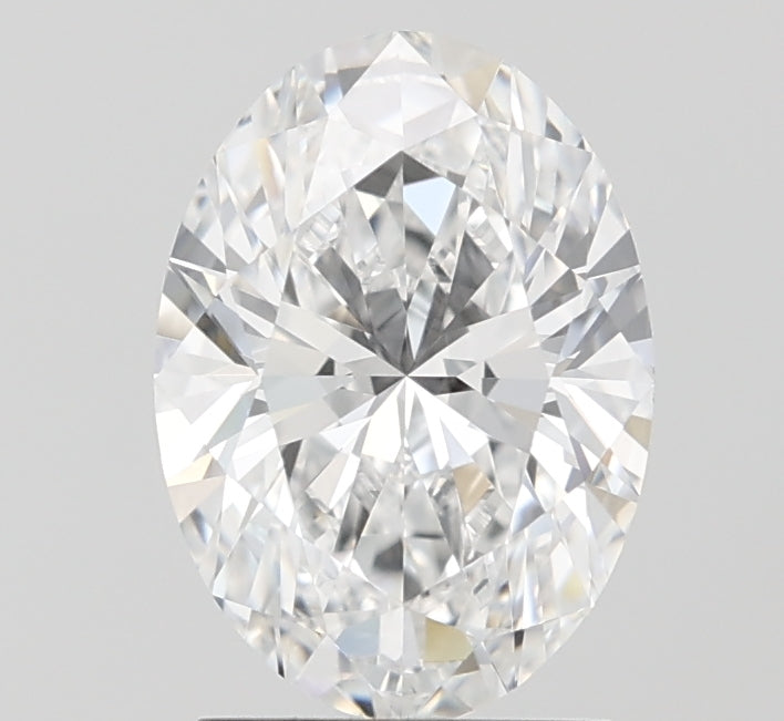 2.03ct Oval D IF Lab Created Diamond