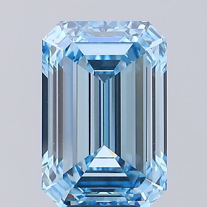 6.1ct Emerald VS1 Lab Created Diamond
