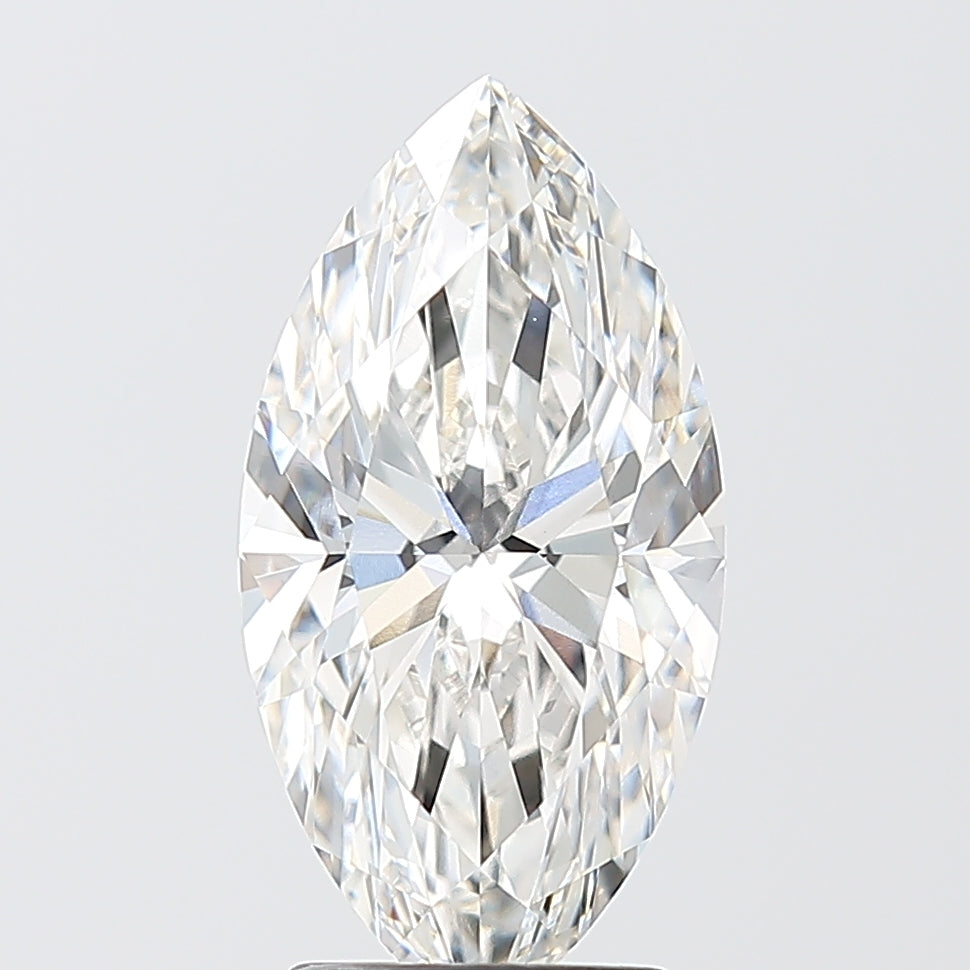 3.05ct Marquise F VVS2 Lab Created Diamond
