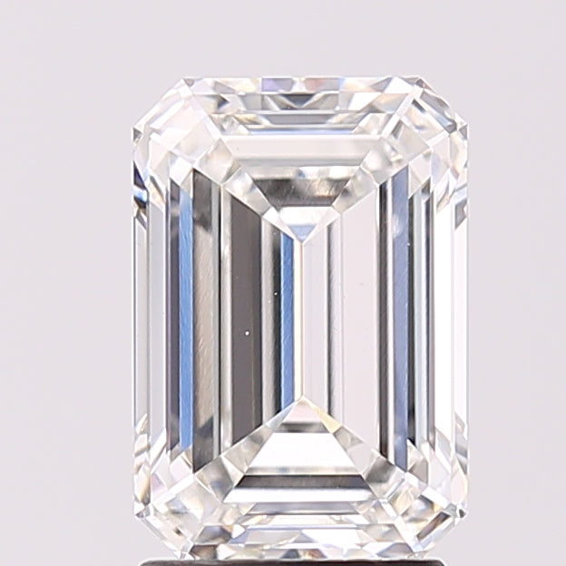 2.6ct Emerald E VS1 Lab Created Diamond