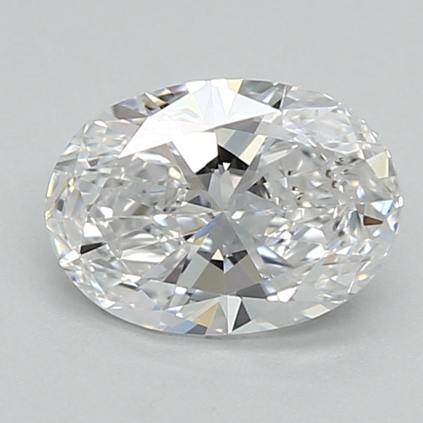 0.9ct Oval D VVS2 Lab Created Diamond