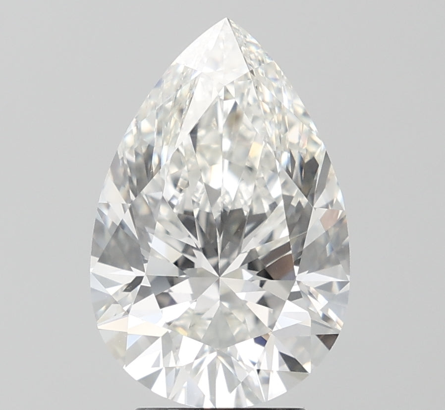 4.03ct Pear G VVS2 Lab Created Diamond