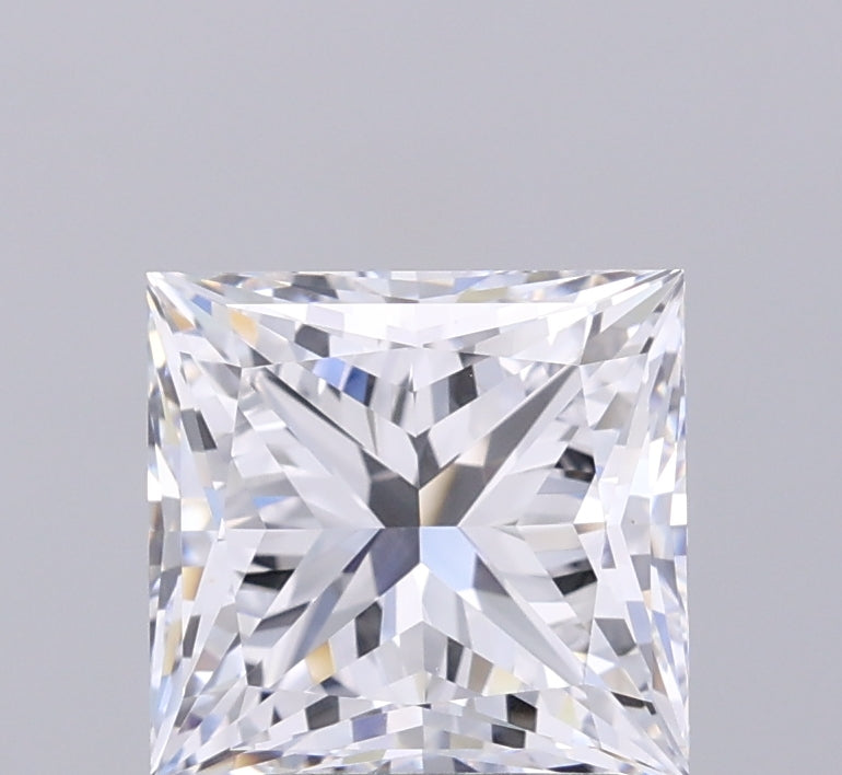 3.04ct Princess D VVS2 Lab Created Diamond