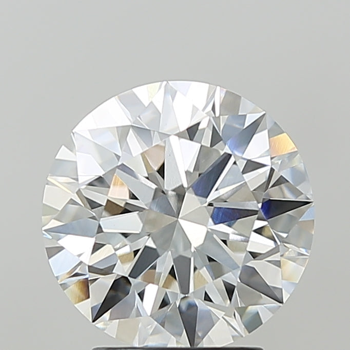 3.08ct Round F VVS2 Lab Created Diamond
