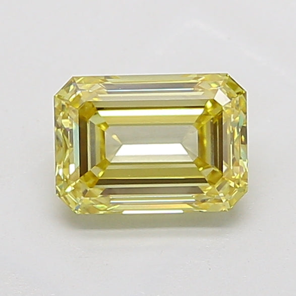 2.21ct Emerald VVS2 Lab Created Diamond