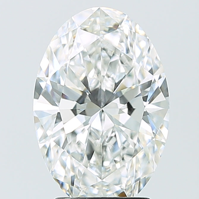 3.07ct Oval E VVS2 Lab Created Diamond