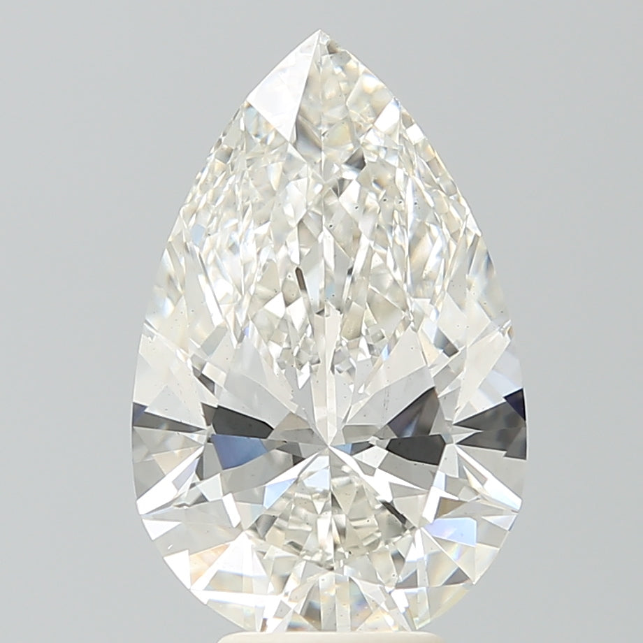 5.37ct Pear G VS2 Lab Created Diamond