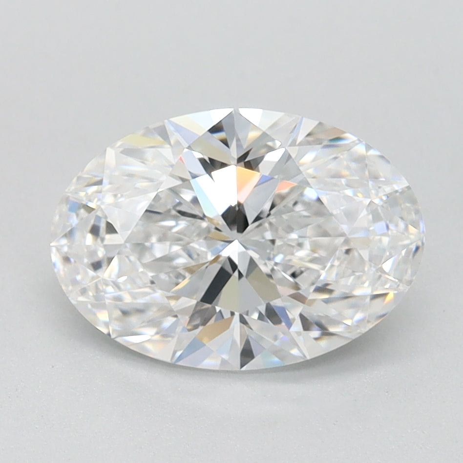1.41ct Oval D VVS2 Lab Created Diamond